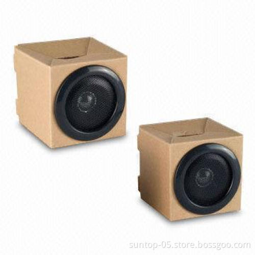 USB Speaker, Made of Paper Material, Suitable for iPod and MP3 Player